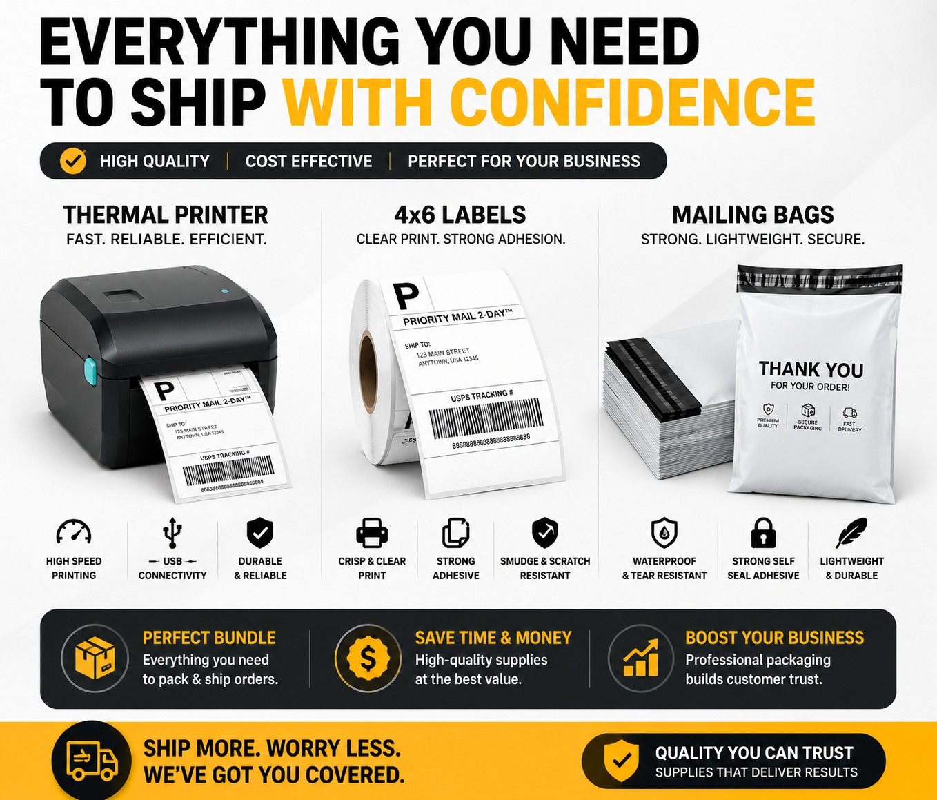 Label Printer Package - White Label goods