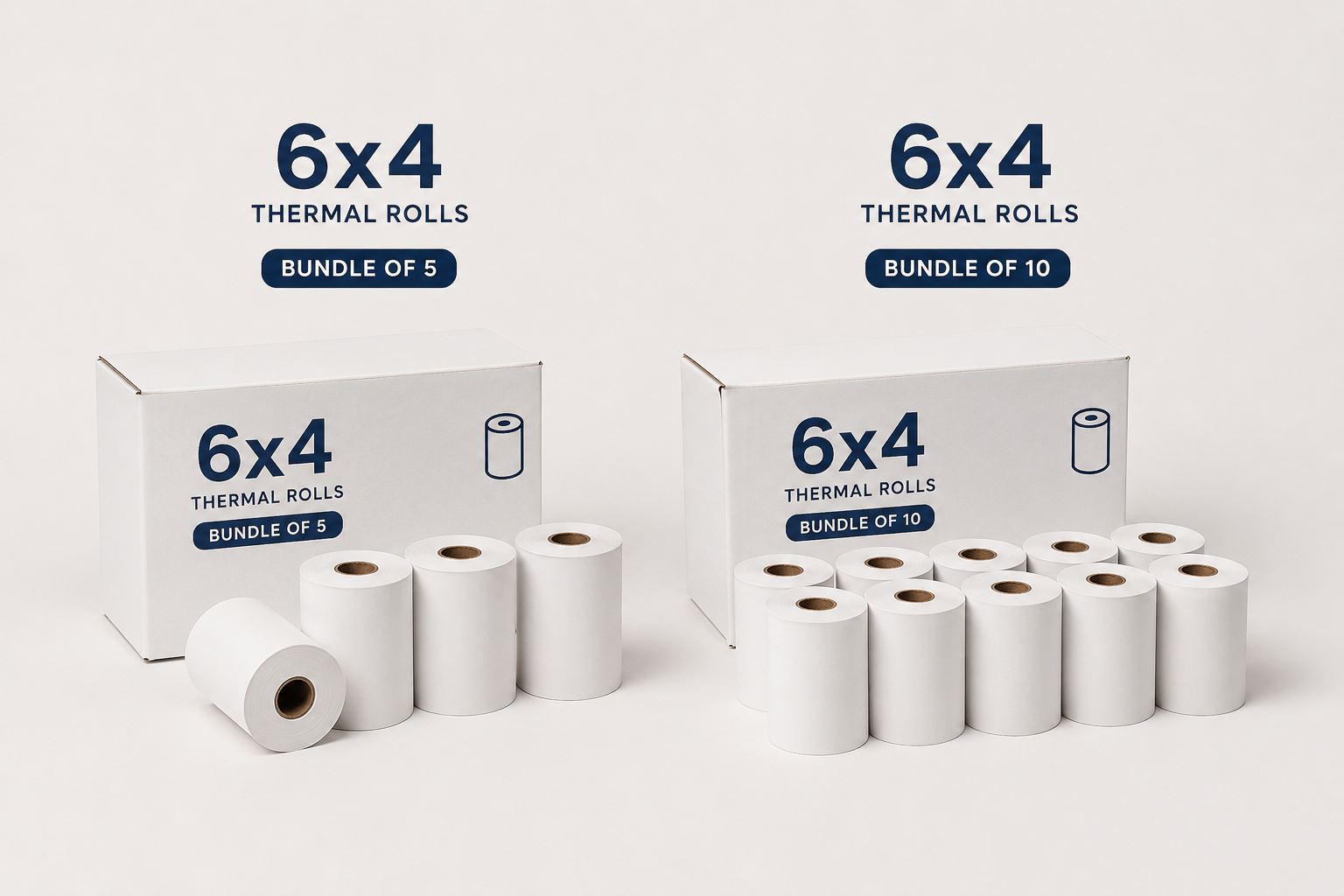 Thermal Rolls - 500 pcs per roll.